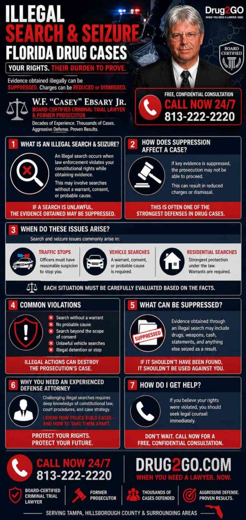 Illegal Search and Seizure Florida Drug Cases