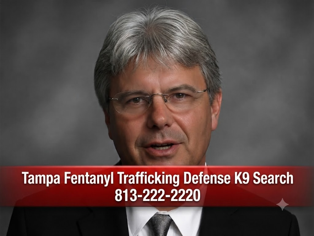 Tampa Fentanyl Trafficking Defense, Arrests K9 Search
